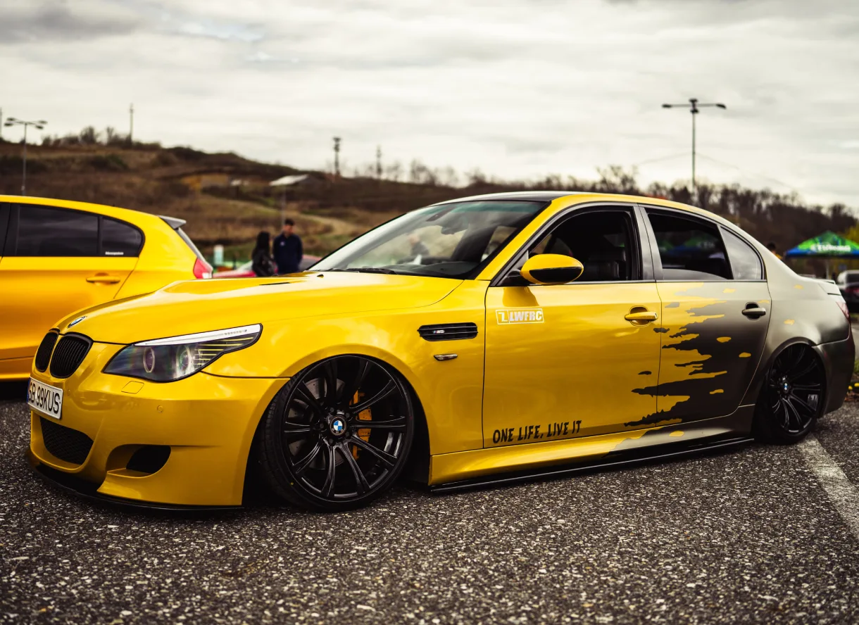 Modified luxury vehicles